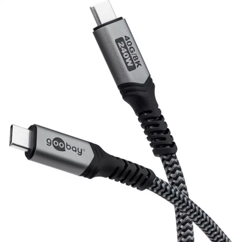 Goobay 74213 USB-kabel zwart