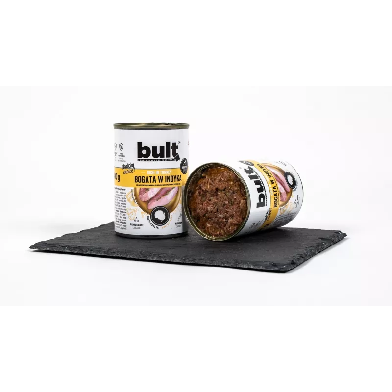 BULT rijk aan kalkoen – natvoer voor honden – 400 g