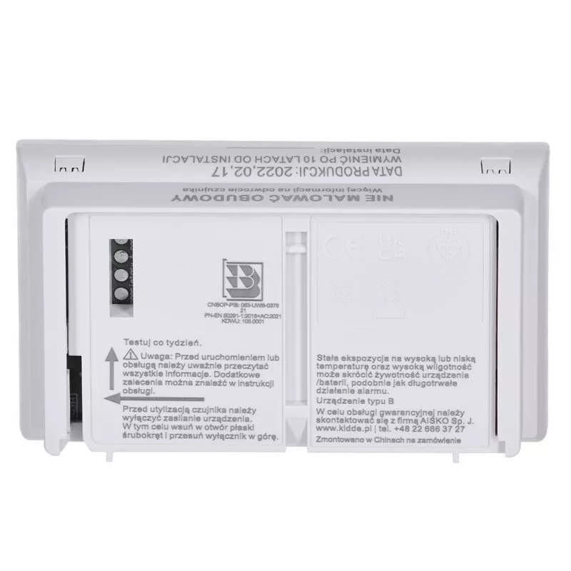 K10LLDCO KIDDE koolmonoxide- en koolmonoxidemelder