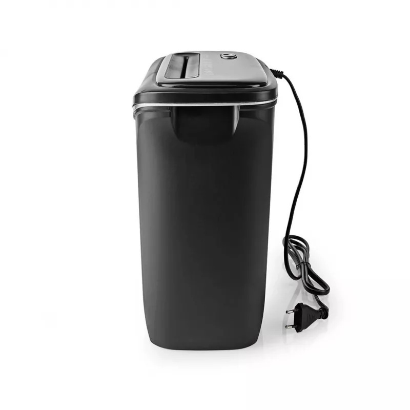 Nedis PASH120BKA4 papiervernietiger strokenversnippering 22 cm zwart