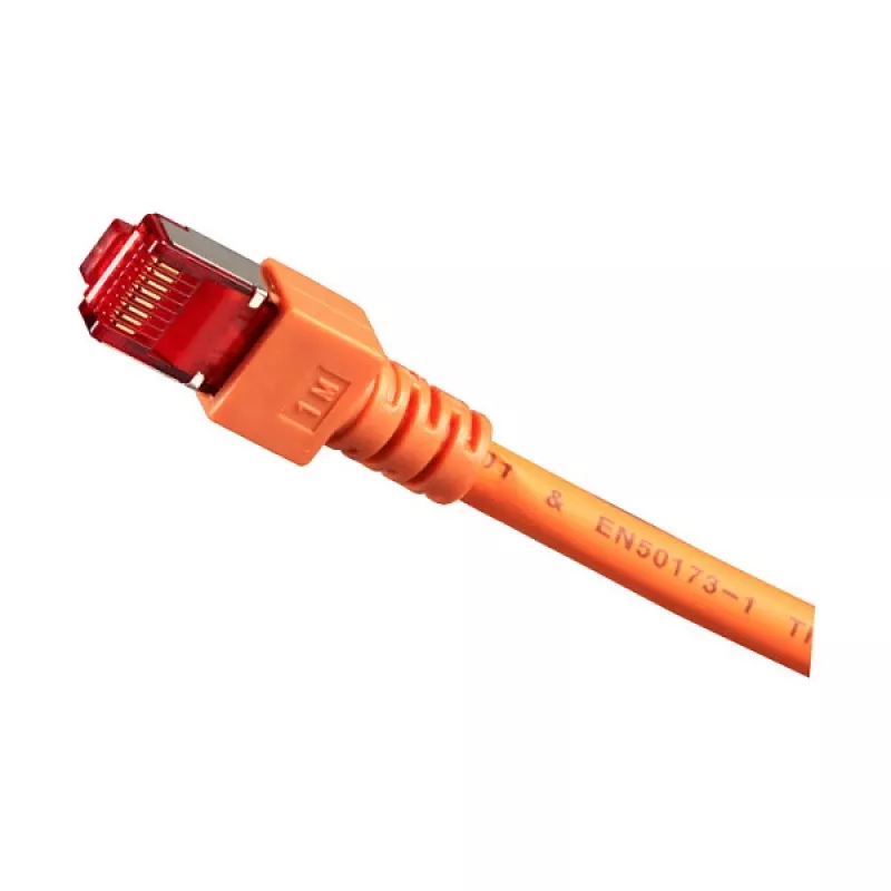 EFB-Elektronik RJ45-patchkabel Cat.6 S/FTP LSZH oranje 0,25 m Fabrikant: EFB Elektronik (K5516.0,25)