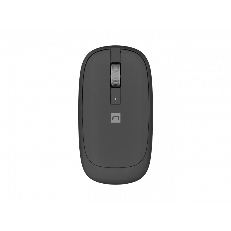 Natec muis | Lark | draadloos | 2,4 GHz, Bluetooth | antraciet