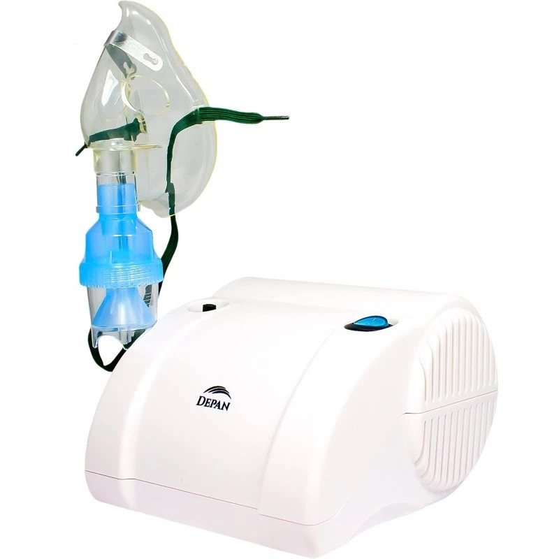 Inhalator HELBO stille zuigercompressor met twee maskers