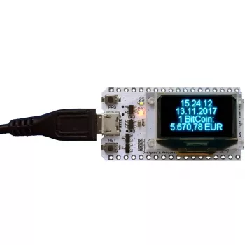 WLAN IoT display ALLNET ALL-ESP32-IoT-Display 4 regels — ESP32-module