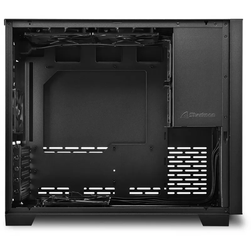 Sharkoon MS-Z1000 micro-tower-behuizing, zwart
