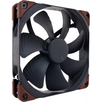 Noctua NF-A14 INDUSTRIALPPC-2000 PWM ventilator, 140x25 mm, 12V, PWM, 500–2000 RPM, 182,5 m³/h, IP52, SSO-lager