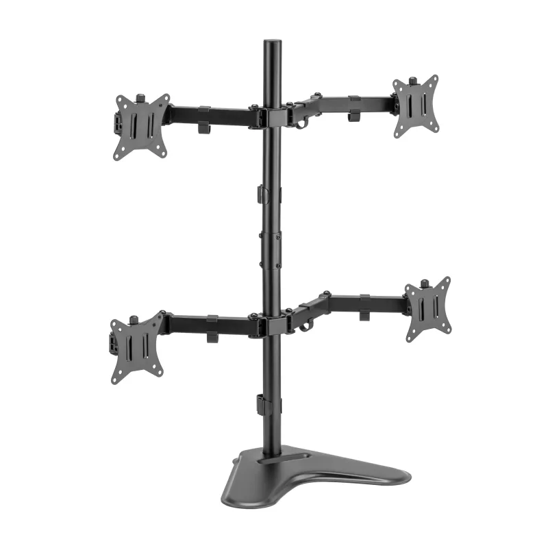 LCD-houder SBOX LCD-F048-2 voor 17–32 inch displays, ondersteunt 4×9 kg, VESA 100×100