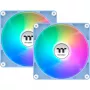Thermaltake CT120 Reverse ARGB 120mm behuizingsventilator, Hydrangea blauw, 2-pack