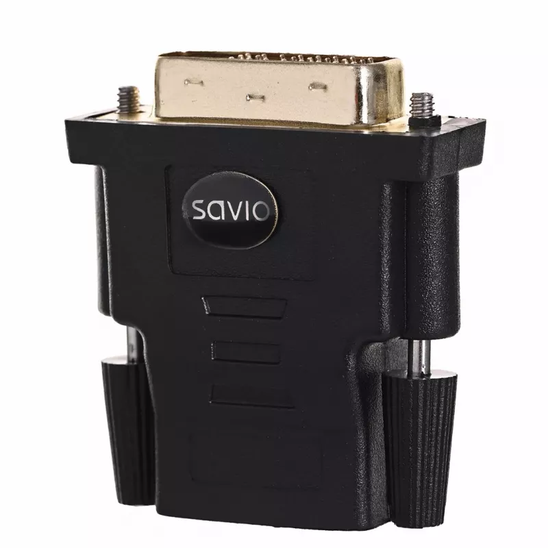 Savio - CL-21 - HDMI - DVI - bus / bus - zwart (cl-21)