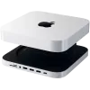 Satechi USB Type-C aluminium standaard en hub voor Apple Mac mini (zilver)