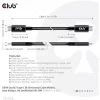 CLUB3D USB4 Gen3x2 Type-C bidirectionele kabel 8K60Hz, data 40Gbps, PD 240W(48V/5A) EPR M/M 2m / 6.56ft