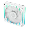 GAMEMAX TORNADO T12 ARGB-RW 120mm witte reverse-blade behuizingsventilator