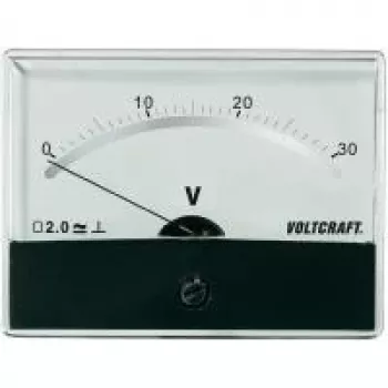 Voltcraft AM-86X65/30V/DC inbouwmeetinstrument AM-86X65/30V/DC 30 V draaispoelmeetinstrument (AM-86X65/30V/DC)