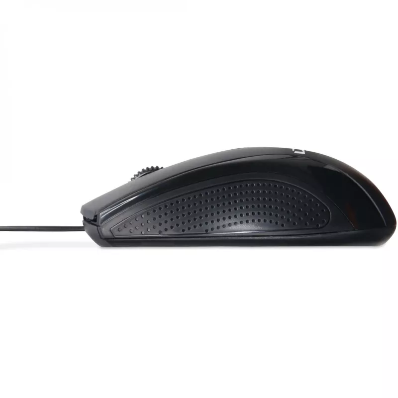 DICOTA - muis - ambidexter - laser - 3 knoppen - bedraad - USB - zwart (D32011)