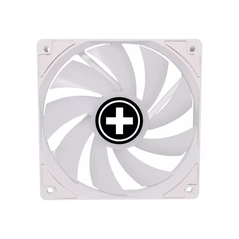 120-mm-behuizingsventilator XILENCE Performance A+ XF064 met fluïdumdynamisch lager, 500–1500 tpm, wit