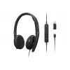 Lenovo 4XD1M45626 hoofdtelefoon/headset bedraad hoofdband USB Type-C zwart