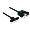 USB-kabel Micro-USB B USB A DeLOCK 85109 0,25 m