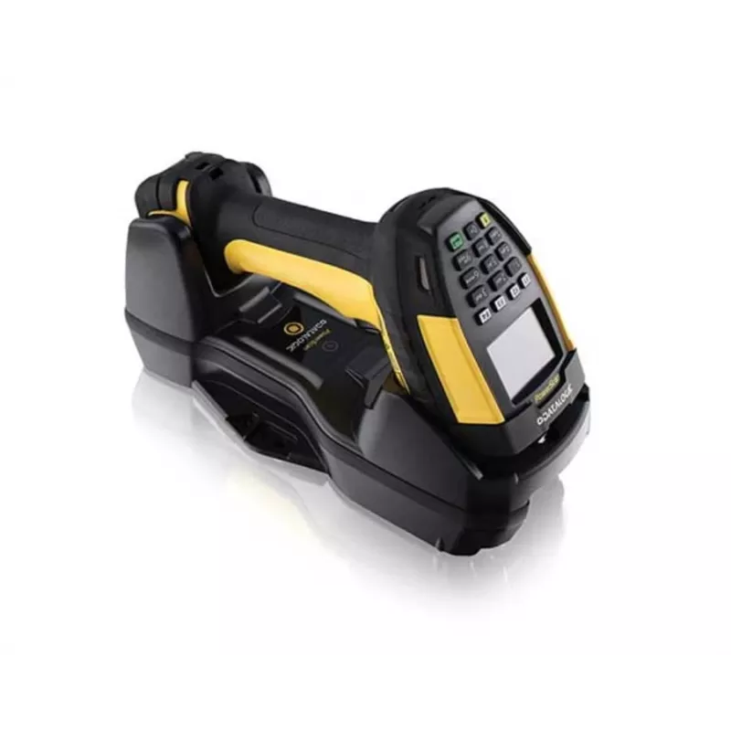 Handheld barcodelezer Datalogic PM9600-DKHP433RK10 1D/2D laser bedraad draadloos