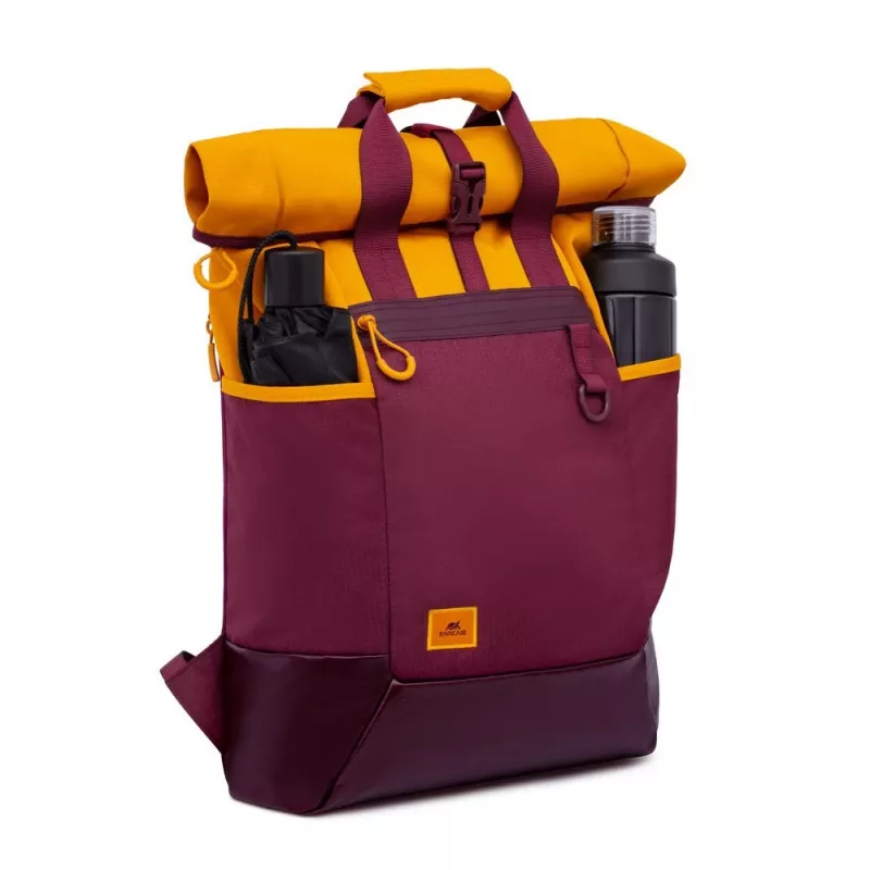 Rivacase Dijon 39,6 cm (15.6) rugzak oranje, rood