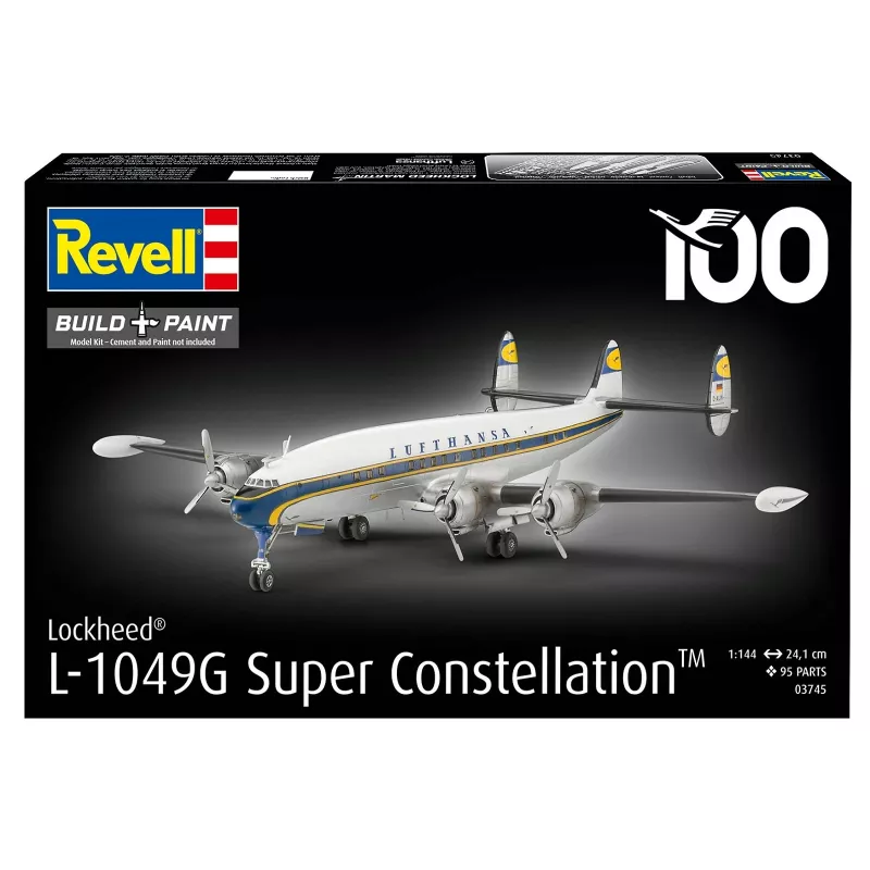 REVELL Lockheed L.1049G Super Constellation Lufthansa kunststof modelbouwpakket