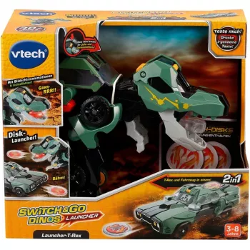 Switch & Go Dinos - Launcher-T-Rex, speelfiguur
