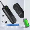 Qoltec snellader voor 36V elektrische scooter en e-bike | 42V | 2A | 5,5*2,5 | waterdicht + netsnoer