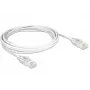 DeLOCK - patchkabel - RJ-45 (M) - RJ-45 (M) - 50cm - UTP - CAT 6 - halogeenvrij - wit (83780)