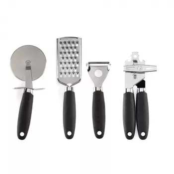Keukenhulp-set Russell Hobbs Venus Collection 4-delig zwart