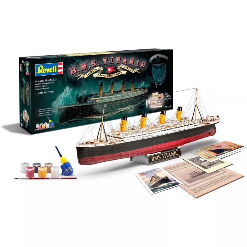 Rv05715 - Revell -1:400 - geschenkset - 100 jaar Titanic (speciale uitgave)