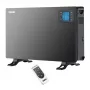 Elektrische convector-heteluchtkachel NOVEEN CH7100 — 2000 W, 3 vermogensstanden, LCD, timer, afstandsbediening, zwart