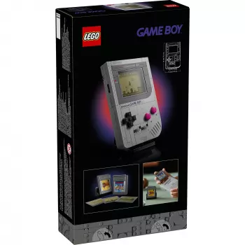 LEGO retro-design bouwset Game Boy 72046 – gedetailleerde modelreplica, displaystandaard