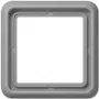 JUNG CD 581 GR enkelvoudig frame, grijs