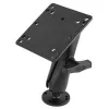 RAM Mounts dubbele kogelhouder met 100x100mm VESA-plaat 1,8 kg capaciteit