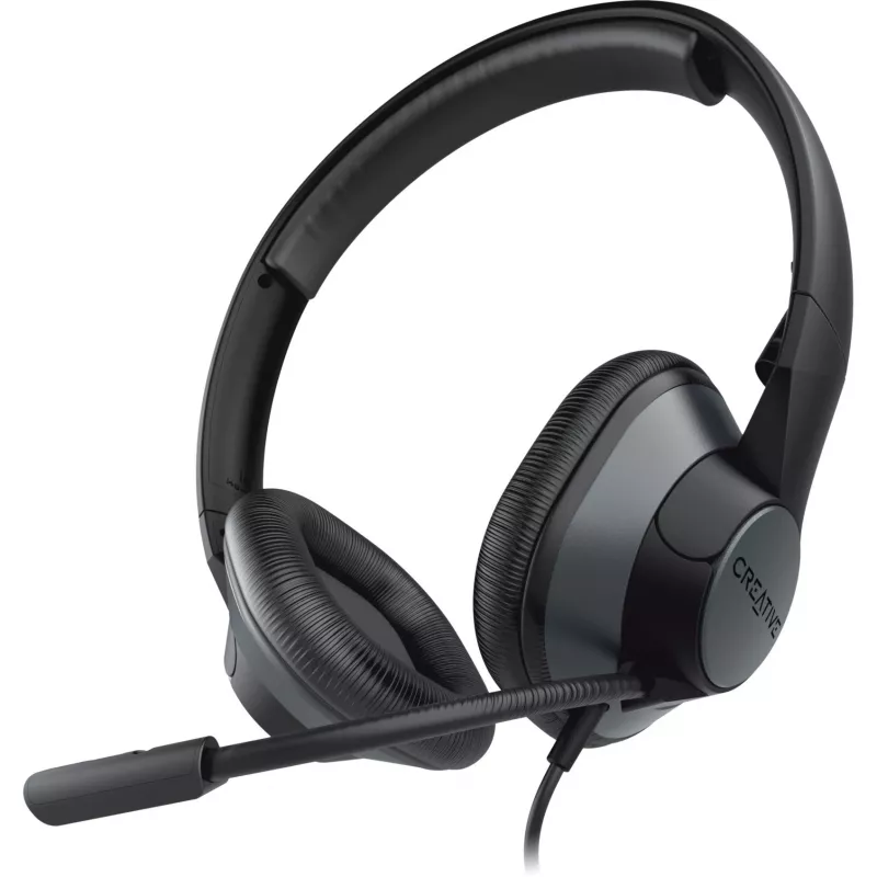 Creative 51EF0960AA000 HS-720 V2 on-ear headset zwart zilver