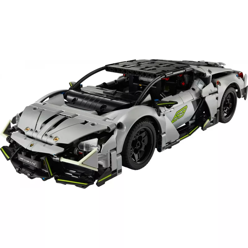 LEGO Technic supercar Lamborghini Revuelto 42214 — schaal 1:10 gedetailleerd modelbouwpakket, 1.135 onderdelen