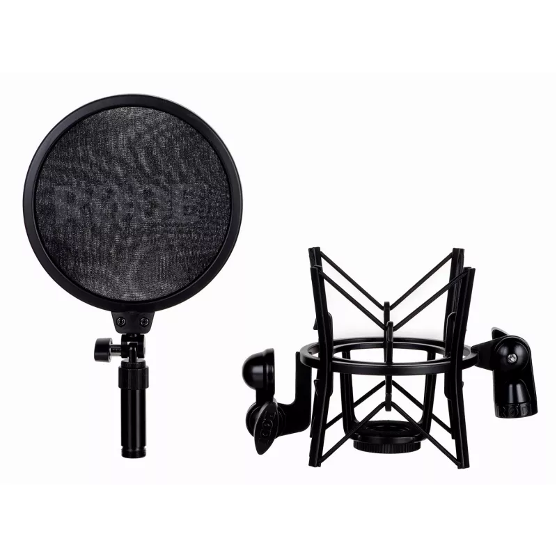 RODE SM6 schokdemper-houder met popfilter, zwart
