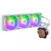 Vloeistofkoelset Cooler Master MasterLiquid 360L Core ARGB wit 12 cm ventilator