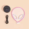 Tafellamp MANTA SNL86PK Style Neon Lights UFO roze – decoratieve neonlamp in roze
