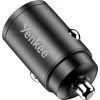 Autolader YENKEE CAR 02 Power Delivery 30W met USB-A- en USB-C-aansluitingen