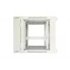 Extralink rackkast 9U 600x600 AZH grijs wandgemonteerd, kantelbaar