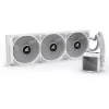 All-in-One CPU-vloeistofkoeler Sharkoon S100 ARGB wit – 360mm-radiator, infinity-mirror-effect