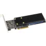 Sonnet M.2 2x4 low-profile PCIe-kaart RAID-controller PCI Express x8 3.0 (FUS-SSD-2X4-E3S)