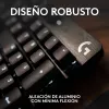 Logitech G G413 TKL SE, bedraad, USB, mechanische schakelaar, QWERTZ, LED, zwart
