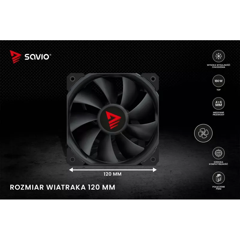 SAVIO VORTEX X2 CPU-koeler