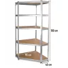 Metalen hoekplank G9040 40 cm