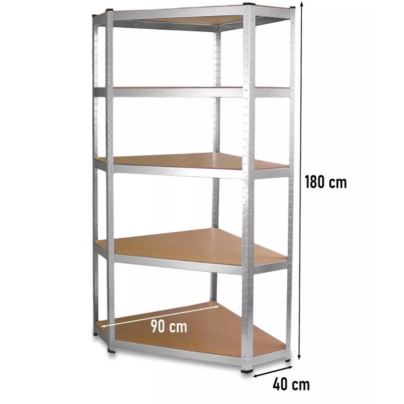 Metalen hoekplank G9040 40 cm