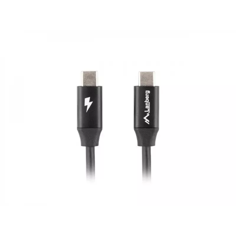 Kabel USB-C M/M 2.0 CA-CMCM-40CU-0005-zwart 0,5m