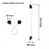 Activejet LED-wandlamp AJE-LIVIO WW