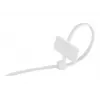 Kabelbinders met labelveld (dwars) - lengte 100 mm - breedte 2,5 mm