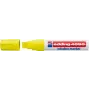 Krijtmarker Edding 4090 beitel geel 5 stuks